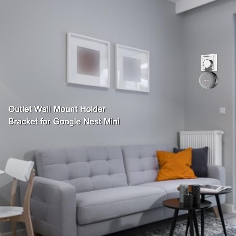 Outlet Wall Mount Holder ForGo - Google Speaker Nest Mini recension och pris