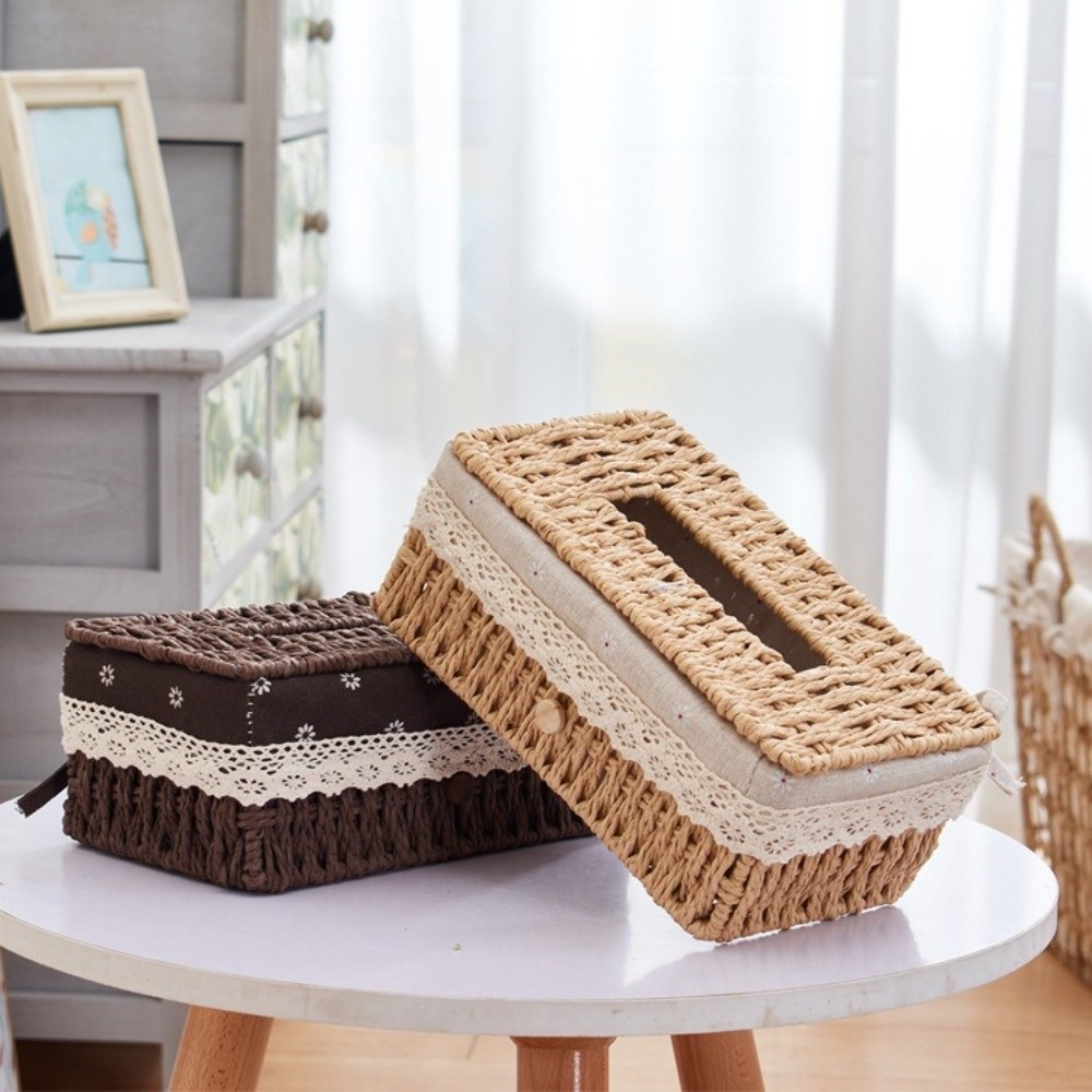 Creative Straw Knitting Basket - Agar Tissue Culture recension och pris
