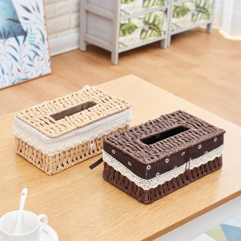 Creative Straw Knitting Basket - Agar Tissue Culture recension och pris