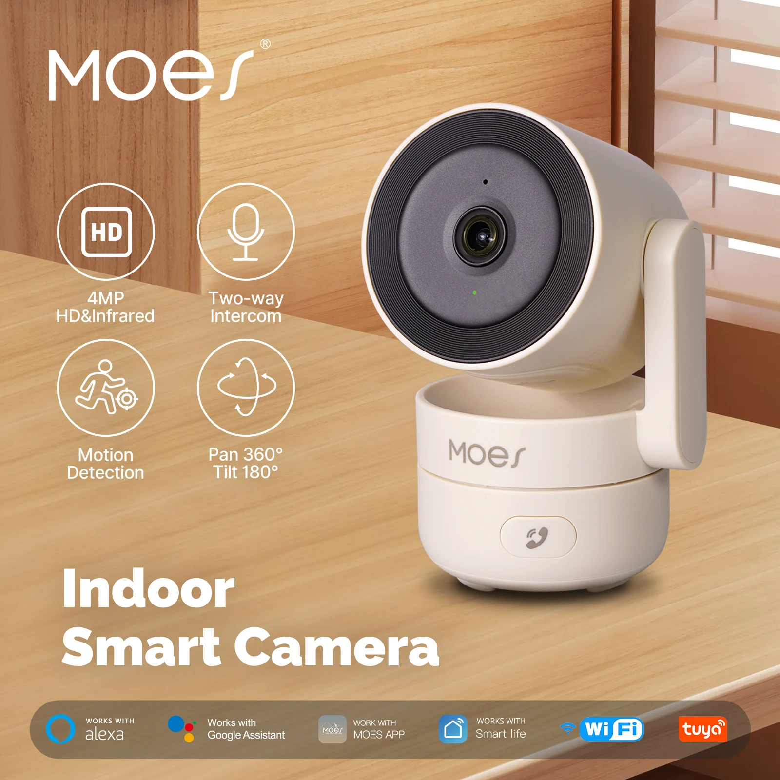 MOESTuya WiFi Indoor Pan/Tilt  - Eufy Camera E220 recension och pris