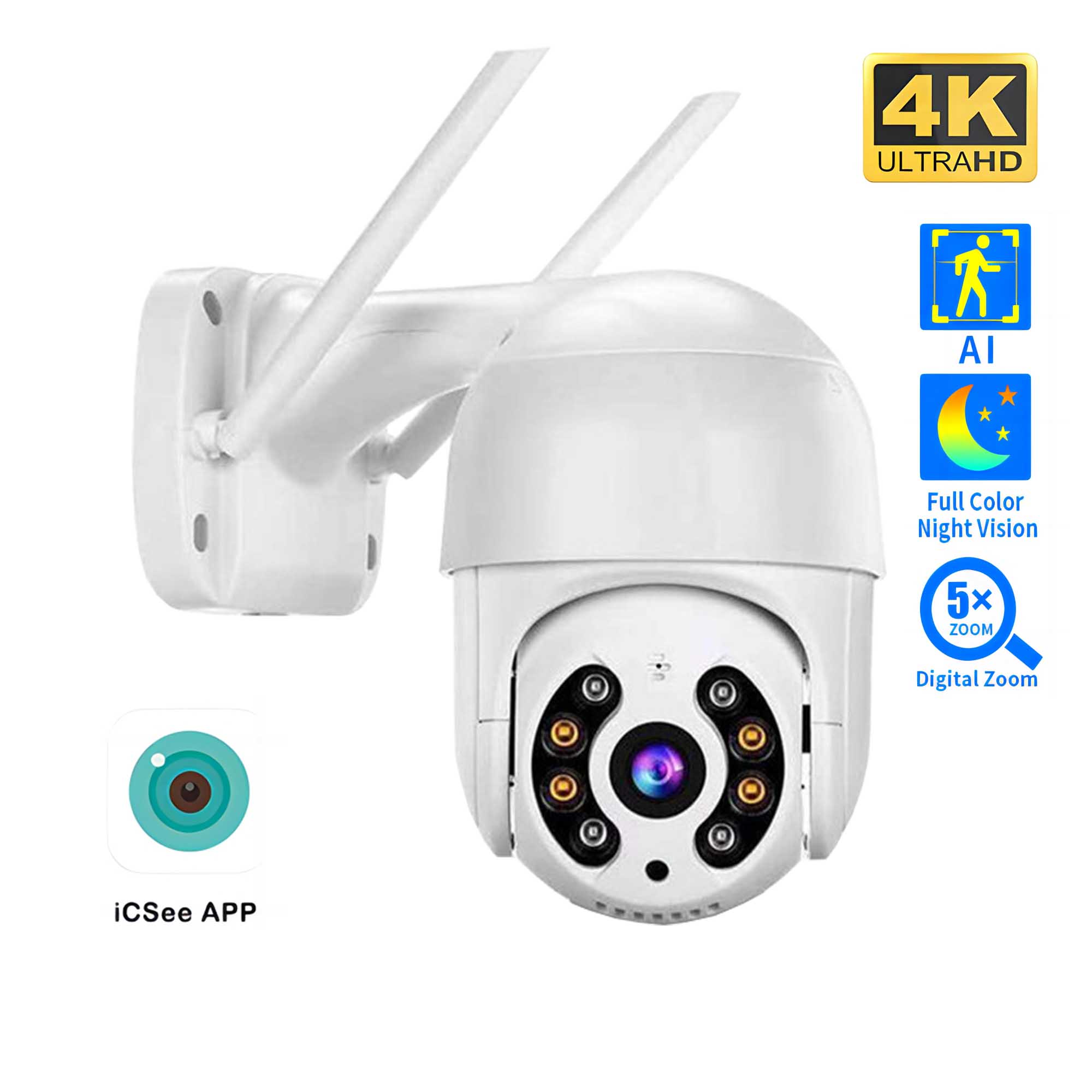 8MP 4K Wireless PTZ Camera HD  - Eufy Camera E220 recension och pris